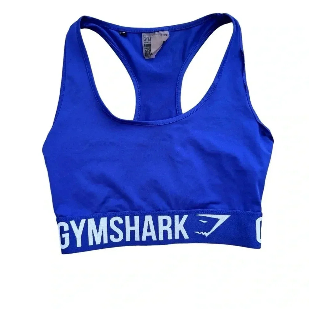 Gymshark Purple/Indigo Dry Fit Sports Bra, Size Small workout attire gym